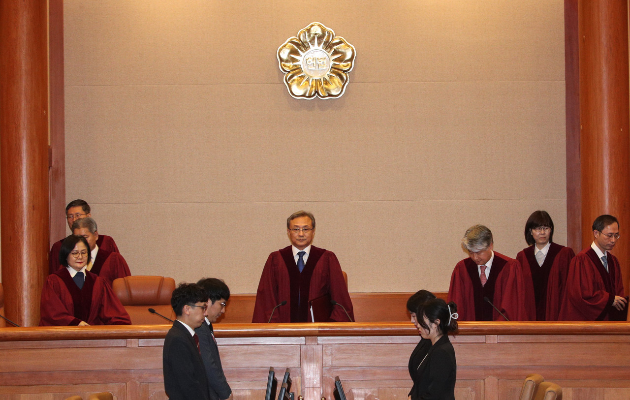 7월25일 헌법재판소에서 이상민 행안부 장관 탄핵 심판 선고가 이뤄졌다. ⓒ사진공동취재단