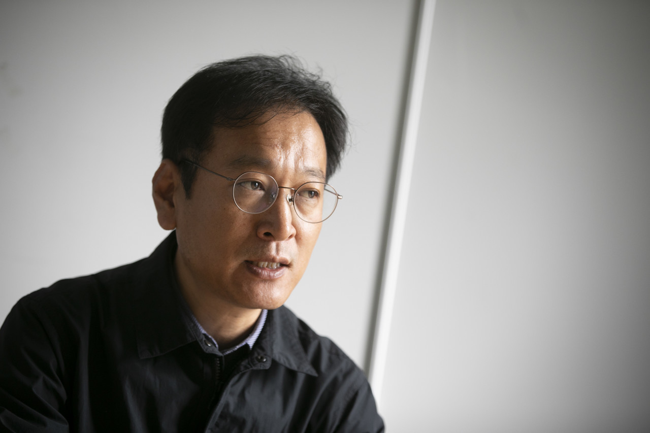 이재근 10·29 이태원참사 시민대책회의 이태원 특별법TF 간사는 “참사의 구조적 원인을 살펴야 한다”라고 말했다. ⓒ시사IN 이명익