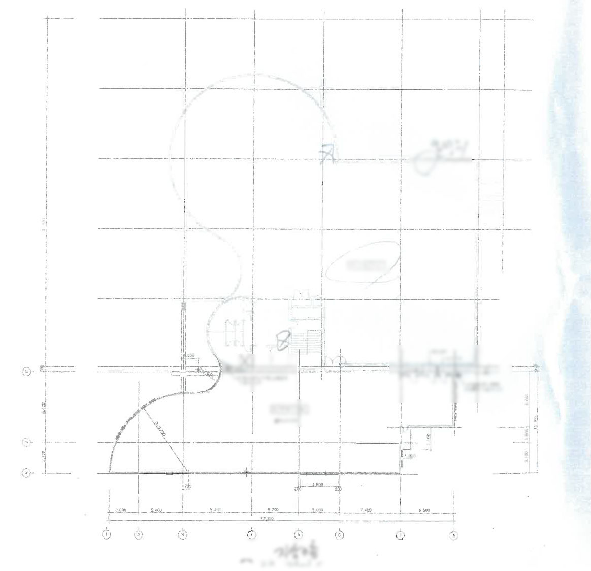 서울소방본부가 보유 중인 한겨레 신문사 소방 도면. ⓒ윤건영 더불어민주당 의원실 제공.