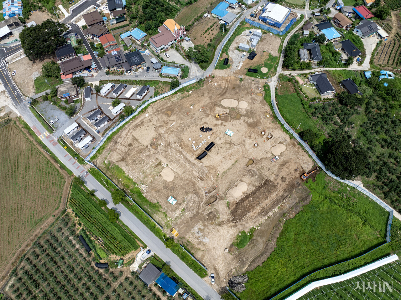 오른쪽 공터는 이주 예정 단지다. 올해 11월 준공할 계획이다. ⓒ시사IN 박미소