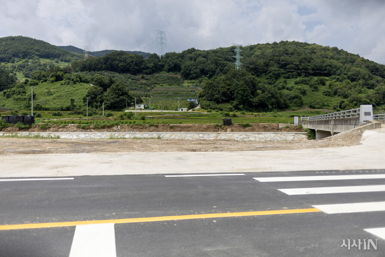 2025년 8월7일, 정명희씨의 주택이 철거된 후 공터로 남았다. ⓒ시사IN 박미소