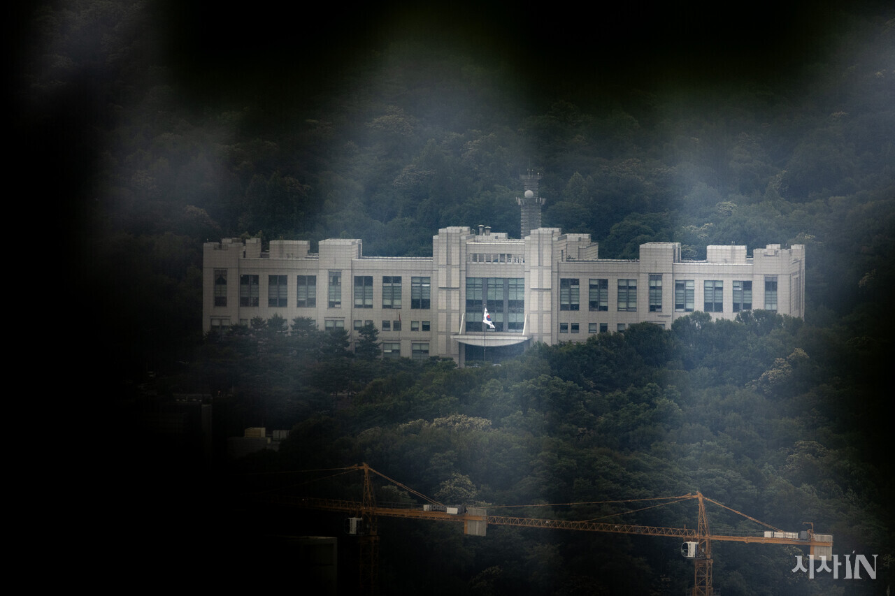 경기도 과천시 국군방첩사령부 모습